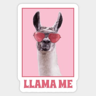 Llama Me Sticker